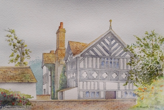 Urmston Hall, painted 2015